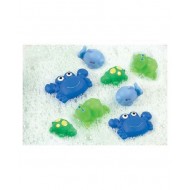 Playgro Bath Time Squirtees Pack of 8 Blue & Green
